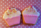 Galletas con forma de cupcake